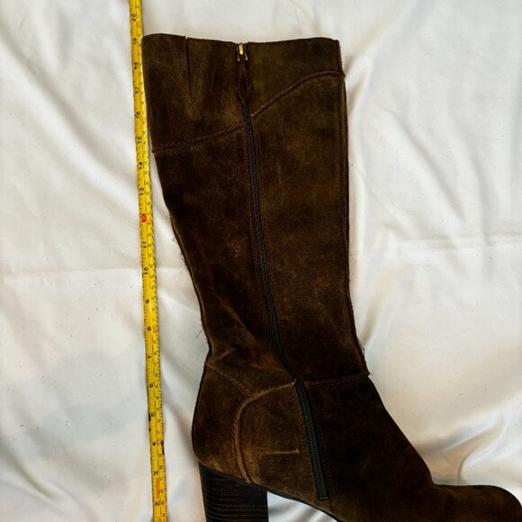 Franco Sarto Yamka Knee-High Boot, Olive Green Size 11 - Picture 8 of 10